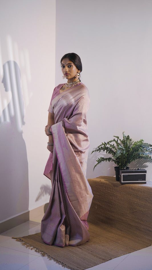 Pink Kubera Pattu