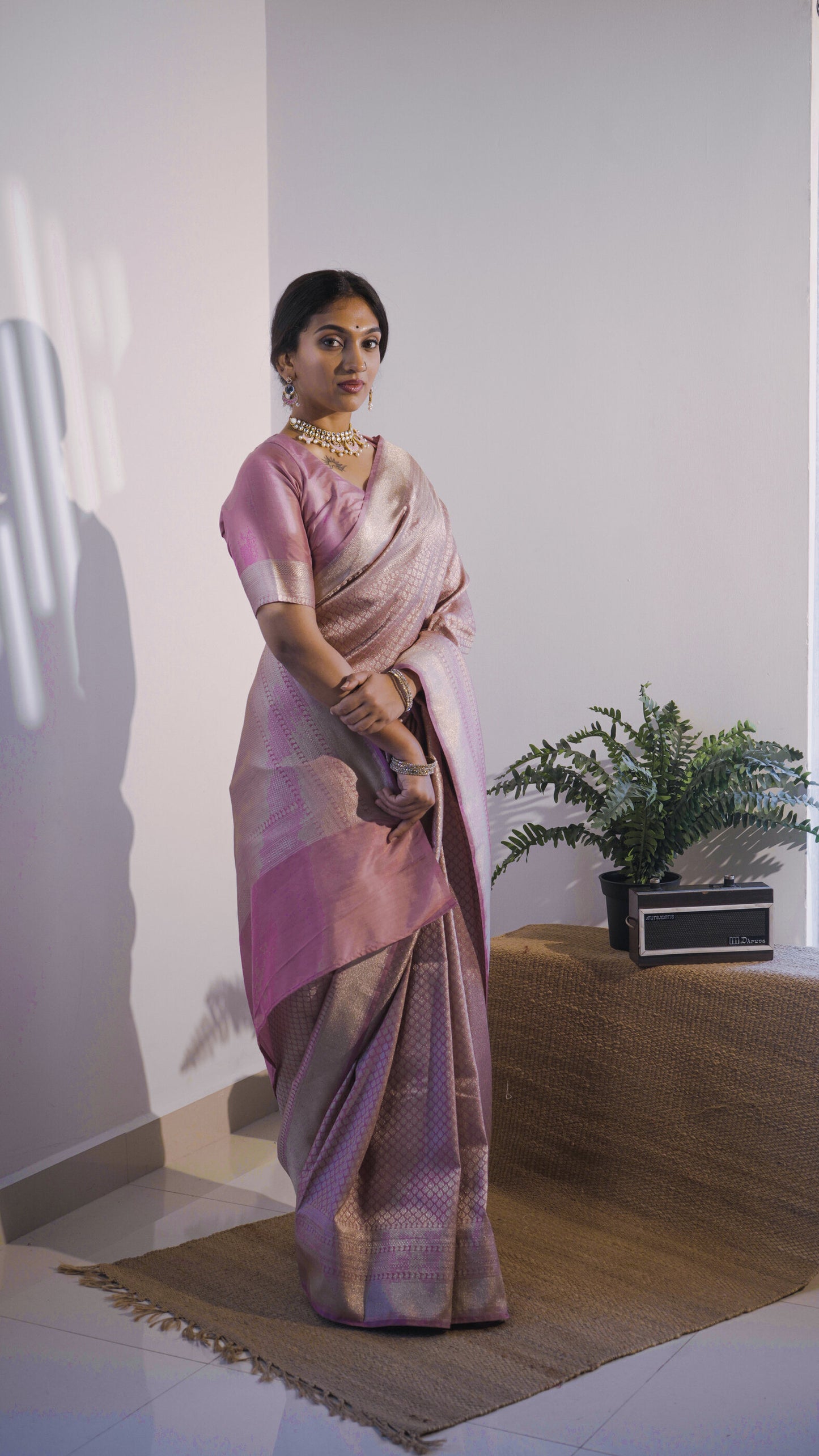 Pink Kubera Pattu