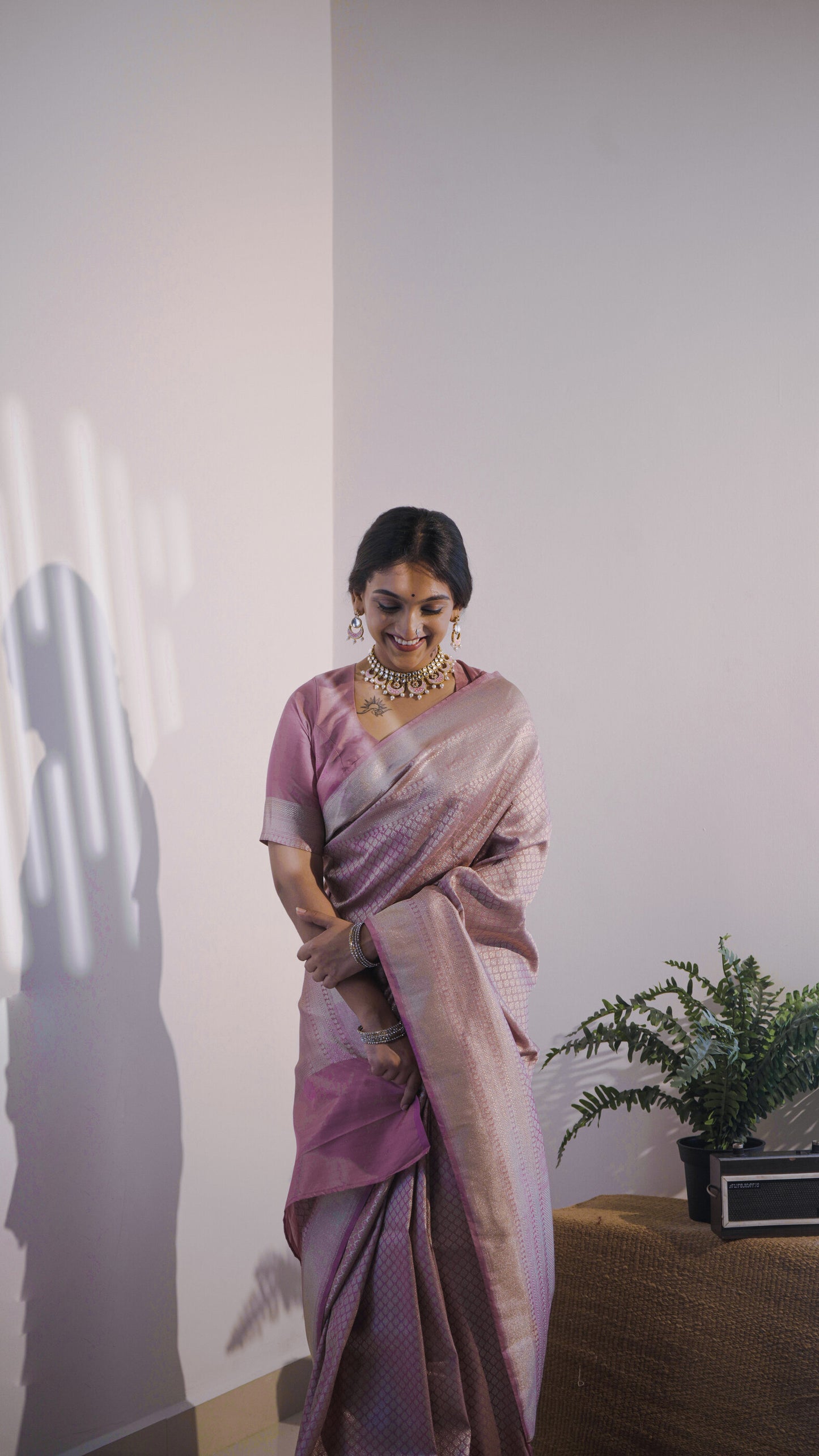 Pink Kubera Pattu